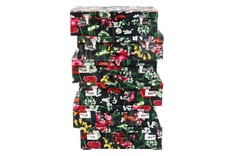 Комод высокий suitcase (kare) черный 52x84x31 см.