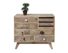 Комод puro (kare) коричневый 80x65x35 см.