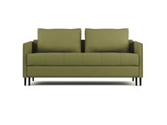 Диван-кровать quadro (kare) зеленый 214x100x103 см.