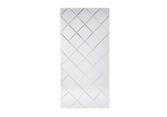 Зеркало декоративное tiles (kare) серебристый 100x201x4 см.