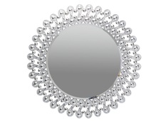 Зеркало goccia (kare) серебристый 90x90x2 см.