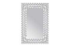 Зеркало goccia (kare) серебристый 80x120x2 см.