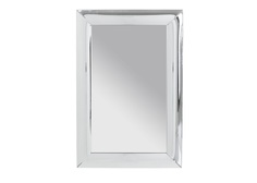 Зеркало bounce (kare) серебристый 80x120x3 см.