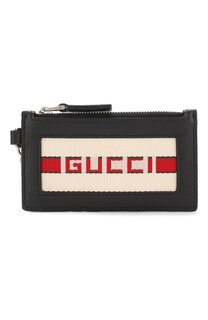 Кожаный футляр для кредитных карт Gucci