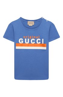 Хлопковая футболка Gucci
