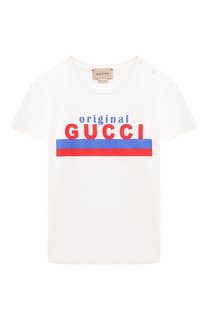 Хлопковая футболка Gucci