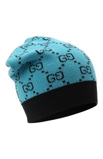 Шапка из шерсти и хлопка Gucci