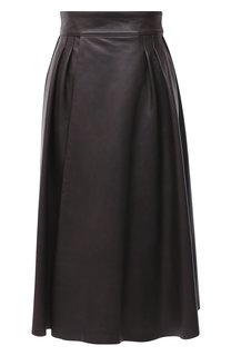 Кожаная юбка Dolce & Gabbana