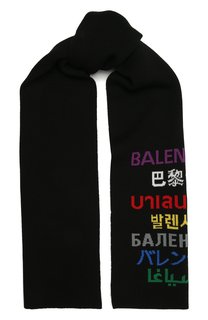 Шерстяной шарф Balenciaga