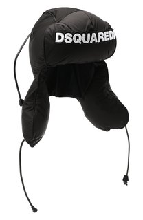 Пуховая шапка-ушанка Dsquared2