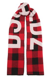 Шерстяной шарф Dsquared2