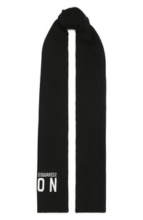 Шерстяной шарф Dsquared2
