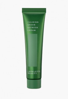 Крем для лица Lapalette успокаивающий освежающий с экстрактом зеленого чая CALMING GREEN REFRESH CREAM, 60 мл