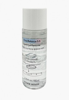 Средство для снятия макияжа Etude Cica Balance 5.5 Lip & Eye Remover двухфазное, 80 мл