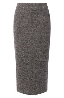 Юбка из шерсти и шелка Kiton