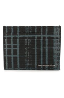 Кожаный футляр для кредитных карт Ermenegildo Zegna