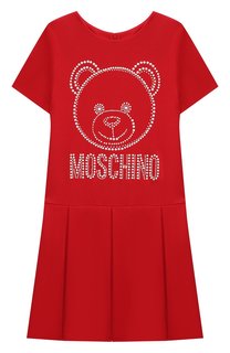 Платье из вискозы Moschino