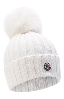 Шерстяная шапка Moncler