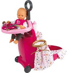 Игровой набор Baby Nurse для кормления и купания пупса Smoby