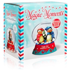 Набор для творчества Magic Moments Создай Волшебный шар Пингвины