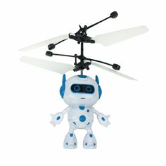 Интерактивный робот 1Toy Gyro-Robot цвет: белый/синий