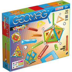 Магнитный конструктор Geomag Confetti 50 деталей