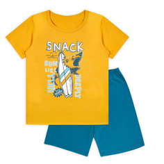 Пижама шорты/футболка с коротким рукавом Веселый малыш