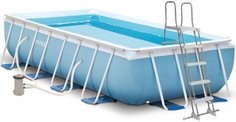 Бассейн Intex каркасный Prism Frame 400х200х100см, 6836л (синий)