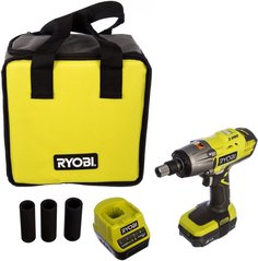 Ударный гайковерт Ryobi R18IW3-120S ONE+ (серо-зеленый)