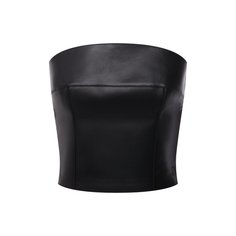 Кожаный топ Loewe