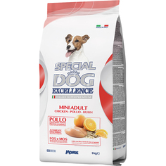 Корм для собак Special Dog Excellence Курица, рис, льняное семя, цитрусовые для мелких пород 3 кг