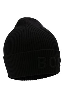 Шапка из хлопка и шерсти BOSS