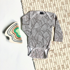 Боди Mjolk &quot;Palm Tree&quot; с длинным рукавом