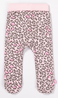 Ползунки Котмаркот &quot;Леопардики&quot;, розовые Mjolk