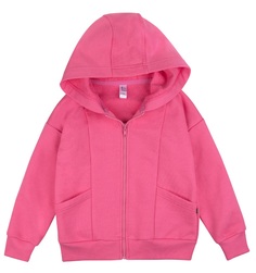 Толстовка Bossa Nova для девочки с капюшоном и карманами, розовая Apollo