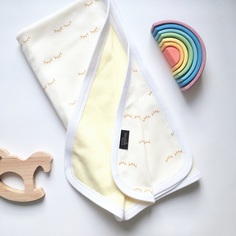 Плед Mjolk Basic &quot;Глазки&quot; двусторонний, 120х85см