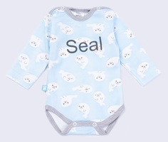 Боди Котмаркот &quot;Baby Seal&quot;, голубое Mjolk