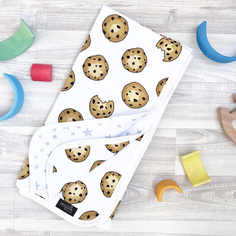 Плед Mjolk &quot;Печенье&quot; двусторонний, 80х80см