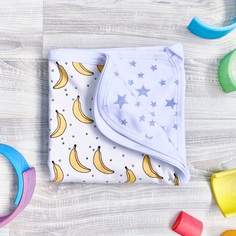 Плед Mjolk &quot;Бананы&quot; двусторонний, 80х80см