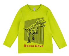 Лонгслив Bossa Nova для мальчика с динозавром, салатовый Bit