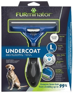 Фурминатор FURminator для крупных собак с короткой шерстью
