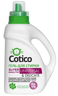 Гель суперконцентрат Cotico для стирки универсальный, 1л