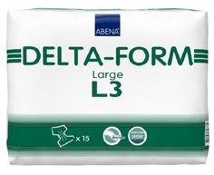 Подгузники для взрослых Abena Delta-Form 3, L 100-150см, 15шт.