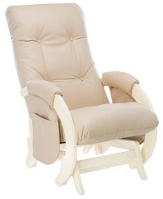 Кресло для кормления Milli Smile, Дуб шампань, ткань Verona Vanilla Мебель Импэкс