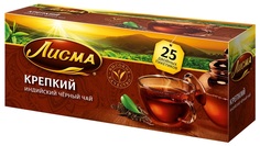 Чай черный Лисма &quot;Крепкий&quot; индийский, 25 пакетиков