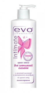 Крем-мыло Evo Intimate с календулой для интимной гигиены, 200мл