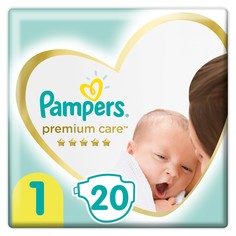 Подгузники Pampers Premium Care Newborn (2-5кг), 20шт.