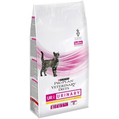 Сухой корм Purina Pro Plan Veterinary Diets UR для кошек при болезнях мочевыводящих путей, с курицей, 1,5кг