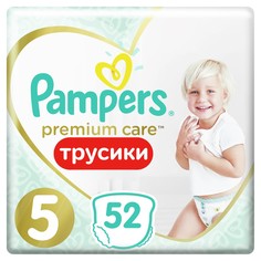 Подгузники-трусики Pampers Premium Care Junior (12-17кг), 52шт.