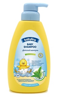 Шампунь для младенцев Babyline с маслом чайного дерева, 500мл